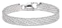 Sterling Silver 9.75 mm Riccio Bracelet, 7"