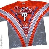 PHILADELPHIA PHILLIES T-Shirt - V Dye (Tie-Dye)