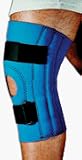 Sportaid, Knee Brace, Open Patella, Blue Neoprene - Small