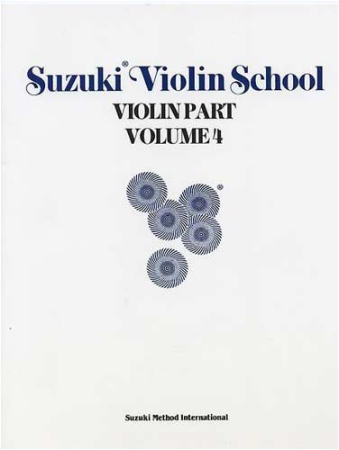 MusicalInstruments: Suzuki Violin School Volume 4   Book