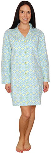 bSoft Women's Flannel Longsleeve Sleepshirts