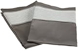 Wellesley Collection 300-Thread-Count Cotton Standard Pillow Case Set, Grey ....