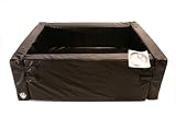 OCK9 Premium Orthopedic Memory Foam Auto Travel Bed - Black, Large