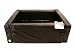 OCK9 Premium Orthopedic Memory Foam Auto Travel Bed - Black, Large