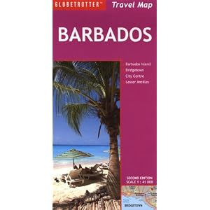 Barbados Travel Map (Globetrotter Travel Map) by Globetrotter