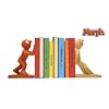 Book Ends - Morph and Chas Tony Hart Characters Bookends - Novelty Gift