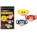 Rainbow Monkey Adhesive Bandages in Tin Box with Free Toy Inside