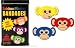 Rainbow Monkey Adhesive Bandages in Tin Box with Free Toy Inside