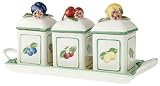 Produkt-Bild: Villeroy & Boch French Garden Charm Marmeladendosen-Set 3tlg. mit Tablett