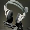 XBox 360 Large Style Headset (Earphone & Microphone) For xBox 360 Online Gaming with Foam Ear Pieces for Comfort and Adjustable Mic Arm & Volume Control - pjp