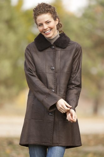 Womens Aberdeen Shearling Sheepskin Coat