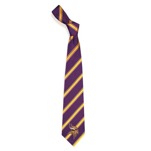 Minnesota Vikings Woven Polyester Necktie