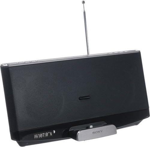 Sony Portable Bluetooth Speaker Dock with Lightning Dock Connector for Iphone 5, Ipod Touch 5th Generation, Ipad 4th Generation, Ipad Mini, Ipod Nano 7th Generation, Digital Fm Tuner with 20 Presets, Internal Rechargeable Battery Pack, Remote Control, Auxiliary Audio Input