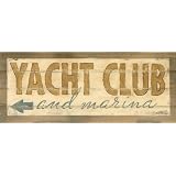 Art4Kids Yacht Club Mounted Art Print -20x08 by Art4Kids