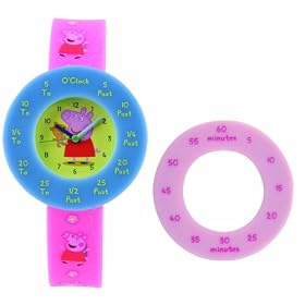 Peppa Pig Time Teaching Watch