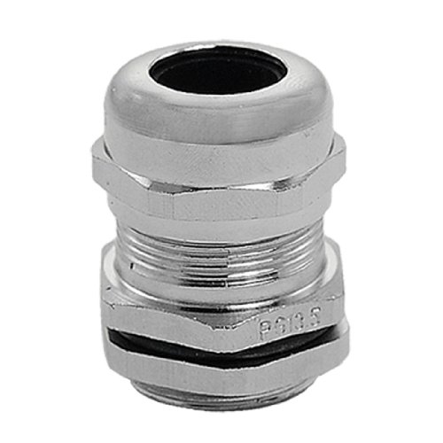 uxcellÂ® PG13.5 Waterproof Stainless Steel 6-11mm Dia Cables Gland Connector