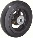 41MRND kisL. SL160  RWM Casters RIR 0615 08 6 Diameter Tread Mold On Rubber Wheel with Roller Bearing, 370 lbs Capacity Range Reviews