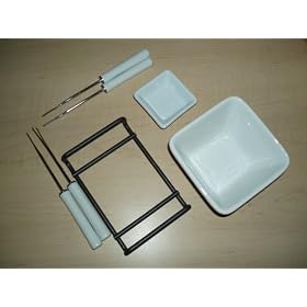 The Pampered Chef Simple Additions Fondue Accessory Set by Simple Additions