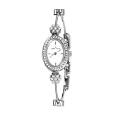 AK Anne Klein Bangle Silver-tone Mother-of-pearl Dial Women's watch #10/9259MPSV