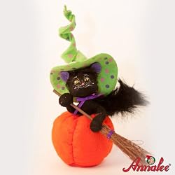 4" Kitty in Pumpkin By Annalee