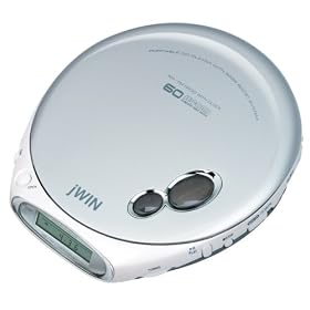 jWIN Portable CD Player with AM/FM Radio