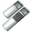 Aluminum World Time Alarm Clock and Calculator