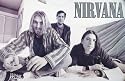 NIRVANA BAND POSTER BLACK AND WHITE 22" X 34" 8148