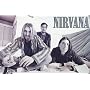 NIRVANA BAND POSTER BLACK AND WHITE 22" X 34" 8148