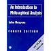 An Introduction to Philosophical Analysis