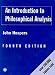 An Introduction to Philosophical Analysis