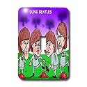 Londons Times Funny Music Cartoons - Dung Beatles - Light Switch Covers - single toggle switch