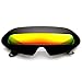 zeroUV - Futuristic Shield Single Lens Oval Party Novelty Cyclops Costume Wrap Sunglasses