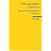 Philosophisches Lesebuch: Von den Vorsokratikern bis heute