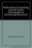 Mathematics-computing attitude scales