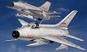 Chinese F7II Fighter Variant of Mig21 1-32 Model Kit by Trumpeter