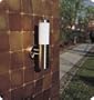 Unique Arts Opaque Design Solar Wall Light, Stainless Steel