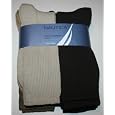 Nautica Men's Classic Crew Dress/casual Socks 6 Pair - Shoe Size: 8-12,