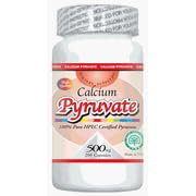 All Nature Calcium Pyruvate 500 mg 200 capsules