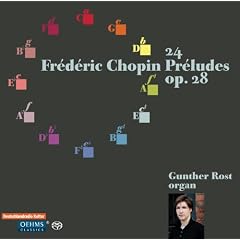 24 Pr�ludes Op.28 : version pour orgue