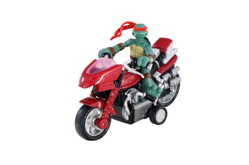  TMNT Mini Mutants - Raphael Mini Moto-Cycle