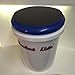 White Padded Bucket Lid White Frame/Black Pad by Bucket Lidz