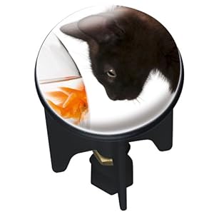 Wenko 20717100 Pluggy Bouchon de Lavabo Cat: Cuisine
