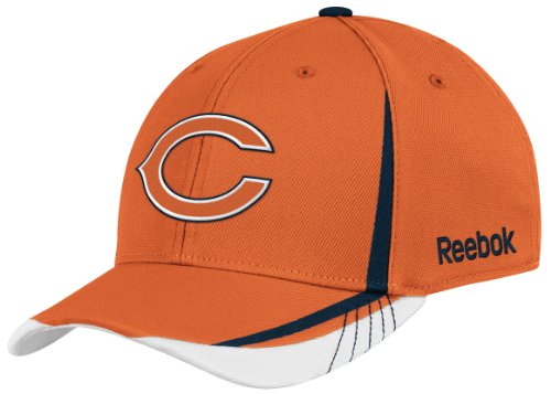 NFL Men's Chicago Bears Sideline Draft Hat - Tw94Z (Orange, Large/X-Large)