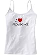 I LOVE PROVIDENCE - City Series - White Women's / Girls Camisole (Girlie / Babydoll)