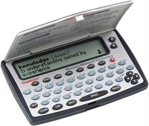 Electronics: FRANKLIN MWD460 Merriam Webster Pocket Dictionary