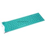 Deluxe Ultra-Slim Flexible Keyboard - Green