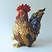 Large Rooster Box Swarovski Crystals 24K Gold Jewelry, Trinket or Pill Box Figurine Keepsake Box