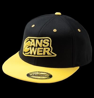 ANSWER STEELERS 210 FITTED MX MOTOCROSS HAT LG/XL