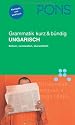PONS Grammatik Ungarisch. Kurz und bündig: Einfach, verständlich, übersichtlich