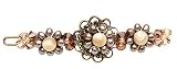 L. Erickson Bohemian Luxury Small Barrette - Ivory